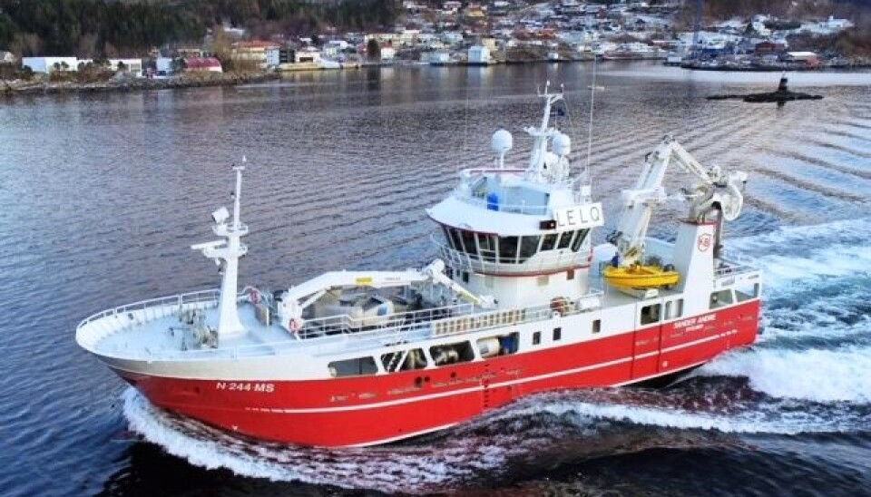 SOLGT: «Sander Andre» er solgt til fiskebåtrederi i Senja. SOLGT: «Sander Andre» er solgt til fiskebåtrederi i Senja.