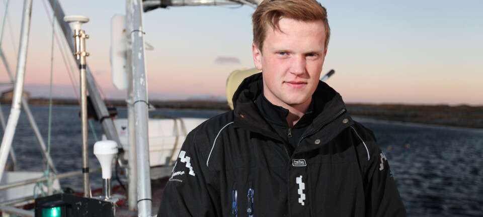 Skal straks i gang med sin første vinter som skipper på egen båt - med piratflagg i masta