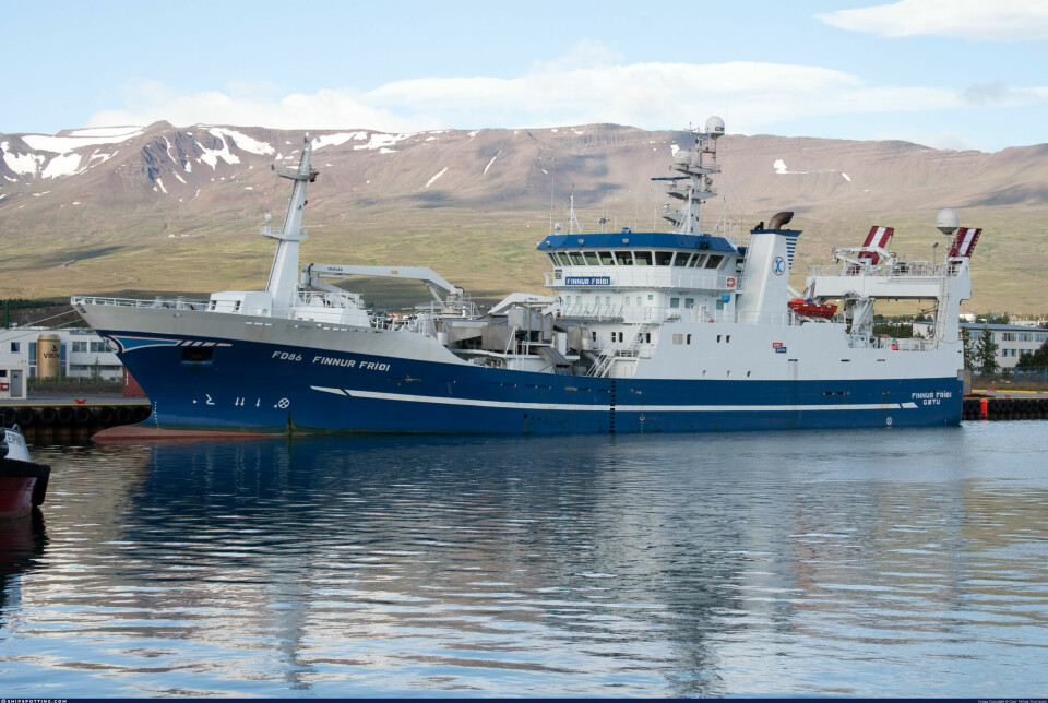 VARDIN PELAGIC: «Finnur Fríði» er en av fire pelagiske fartøy kontrollert av Vardin Pelagic.