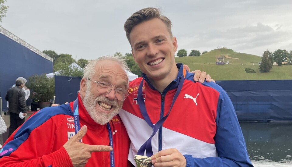 KONKURRANSER OG SJØMAT: Leif Olav Alnes og Karsten Warholm.