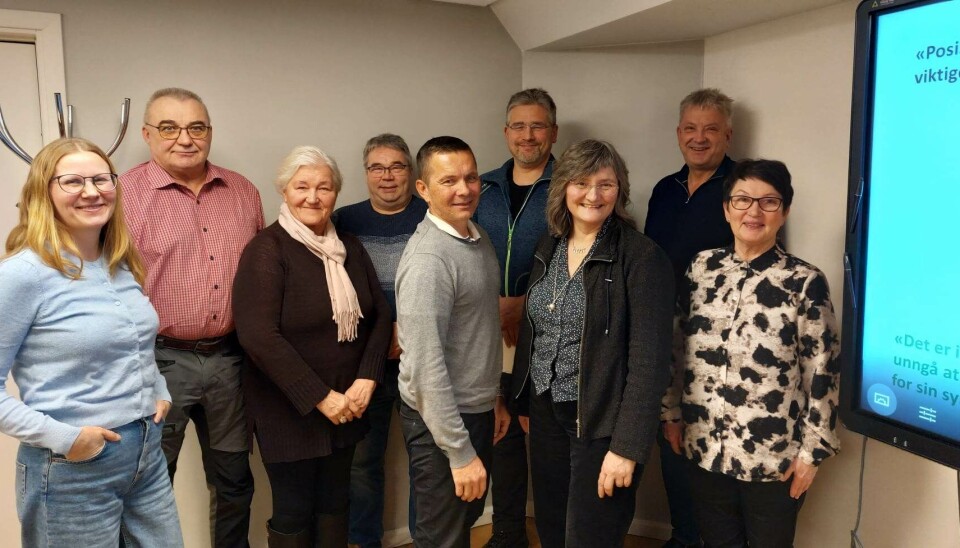 NYTT REGIONLAG: – Vår viktigste jobb fremover er å stoppe fraflyttingen fra nord, sier f.v. Ingvild Iversen, Sølve Johansen, Hjørdis Nilsen, Odd Arild Hansen, Torfinn Johansen, Toril Bakken Kåven, Geir Thrane, Greger Mannsverk, Inger Kjellmo. NYTT REGIONLAG: – Vår viktigste jobb fremover er å stoppe fraflyttingen fra nord, sier f.v. Ingvild Iversen, Sølve Johansen, Hjørdis Nilsen, Odd Arild Hansen, Torfinn Johansen, Toril Bakken Kåven, Geir Thrane, Greger Mannsverk, Inger Kjellmo.