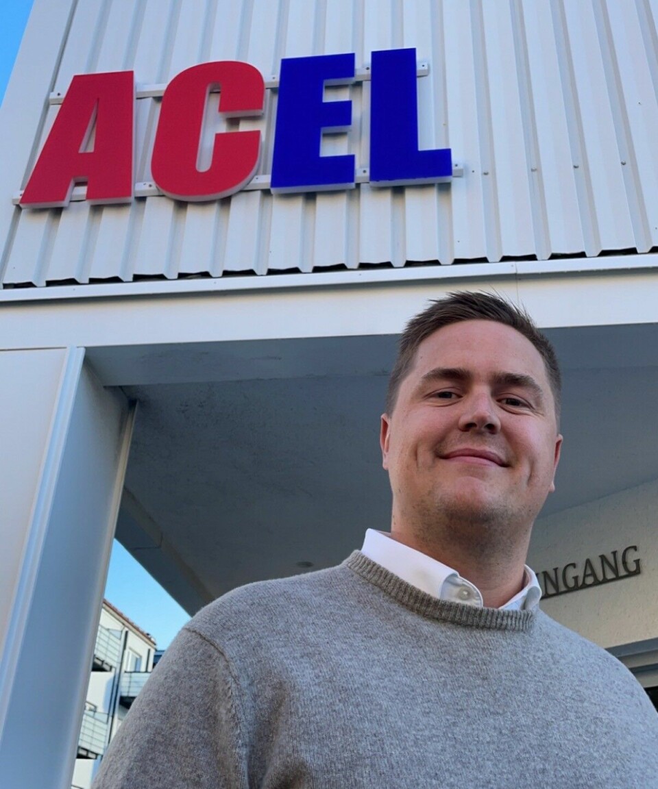 Marius Granlien er nyansatt salgssjef i ACEL AS