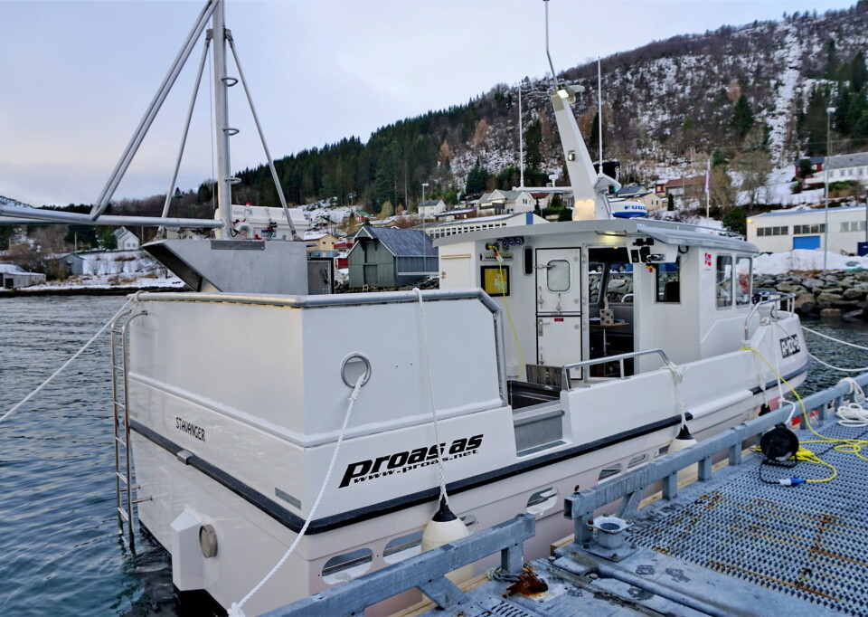 KLAR TIL OVERLEVERING: Dette er bilder av 'Mira' som sjarken het da den ble levert av Proas AS i februar 2021.