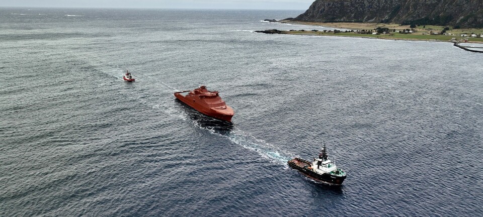 Nye KV «Hopen» ankommet Norge