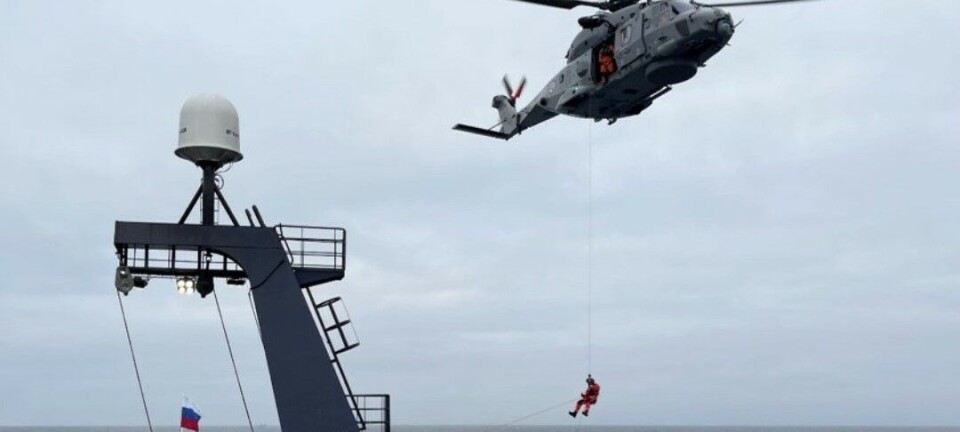 Kystvakten måtte bistå med legehjelp og helikopterevakuering av fisker