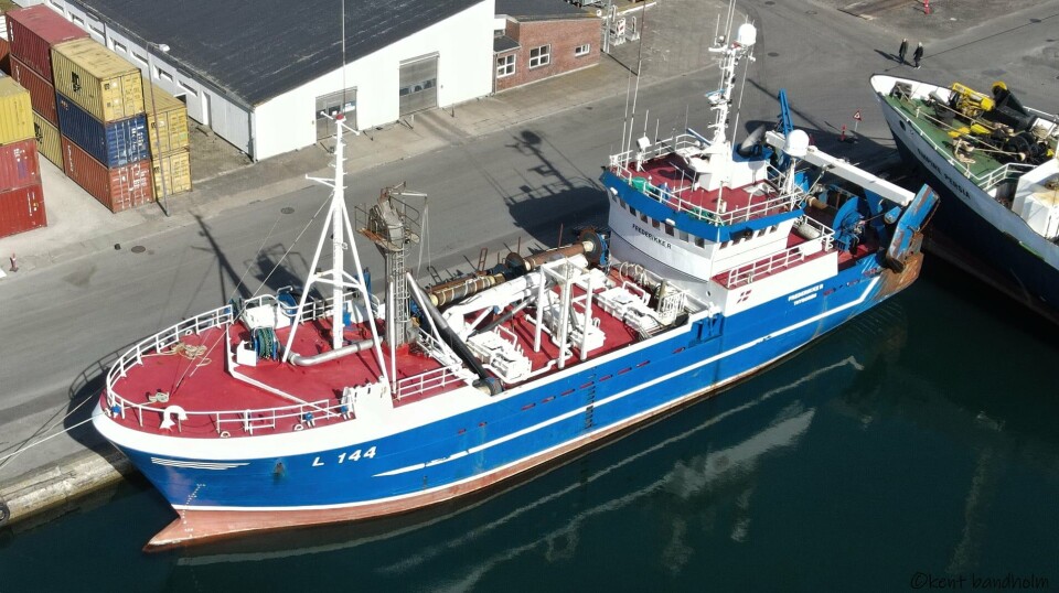 «Frederikke R» ble brukt til transport av organisk avfall og biprodukter før hun ble kjøpt av Nordnes-konsernet. «Frederikke R» ble brukt til transport av organisk avfall og biprodukter før hun ble kjøpt av Nordnes-konsernet.