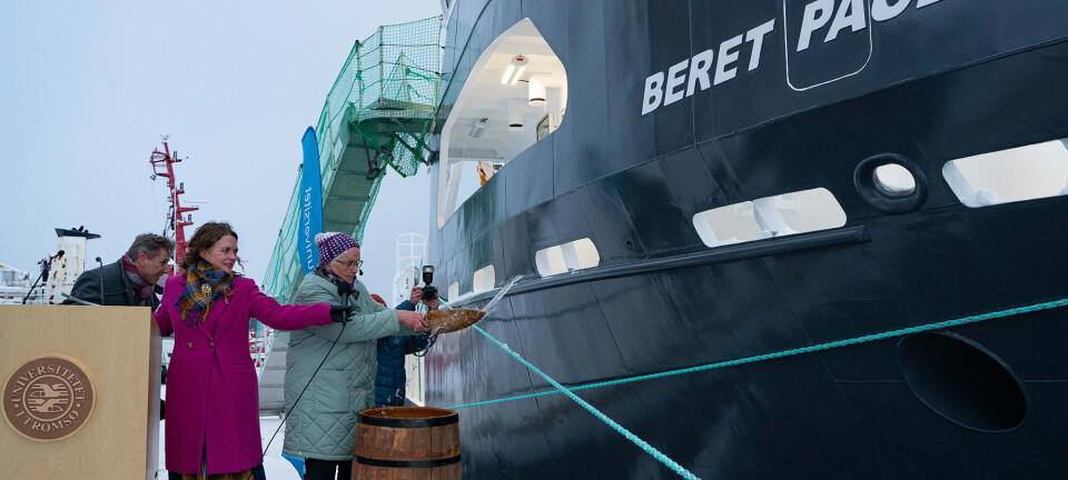«Beret Paulsdatter» døpt i Tromsø
