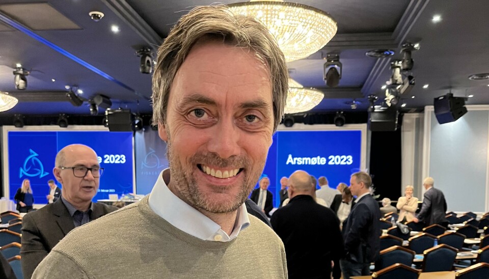 GLEDER SEG: Christian Strand Halstensen er valgt som ny leder i Fiskebåt. Organisasjonen har 200 medlemsfartøy. – Fiskeflåten står foran mange store utfordringer, sier Halstensen, som gleder seg til å ta fatt.