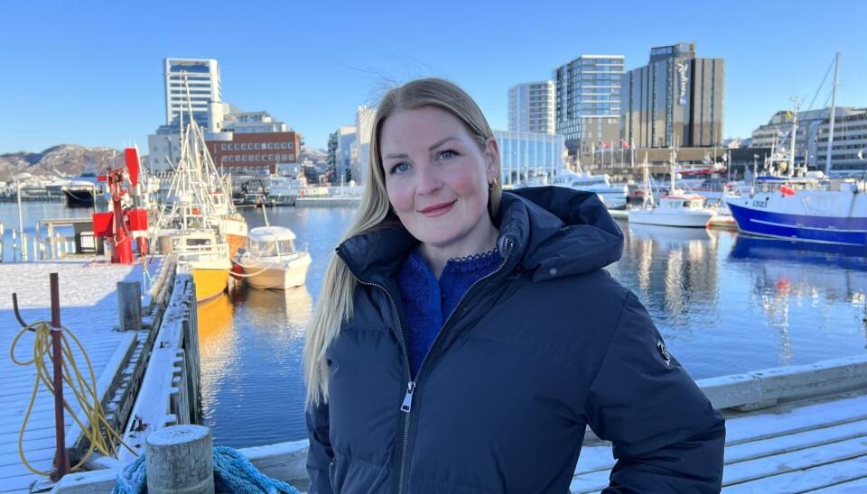 MOTIVERT: – Jeg er veldig glad for at styret viser meg denne tilliten, og ser fram til å fortsette arbeidet i en spennende og slagkraftig organisasjon, sier Hanne Fagertun. Hun får kontorsted i Bodø, der bildet er tatt.