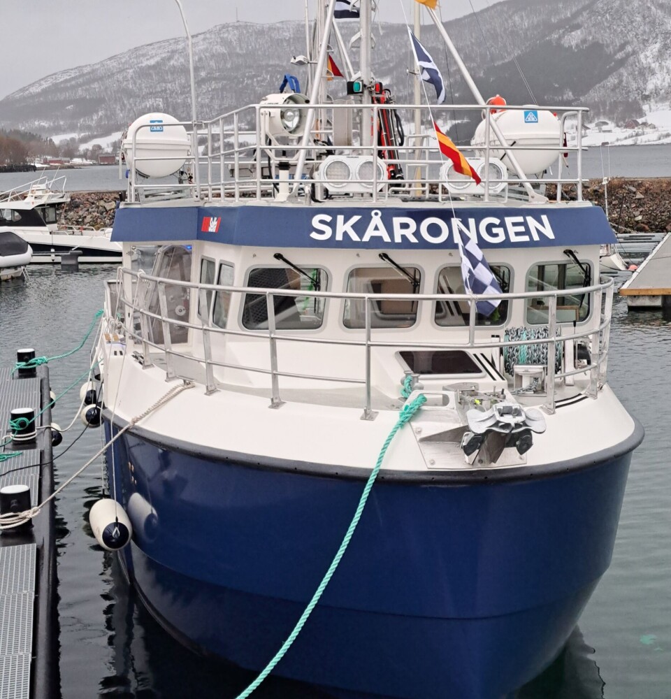 SKÅRONGEN: Selfa Arctic har bygd en moderne skolebåt for Senja vgs.