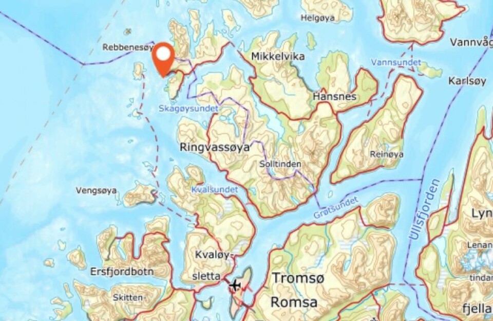 LILLEØYA ligger nordvest av Ringvassøya, utenfor Tromsø.