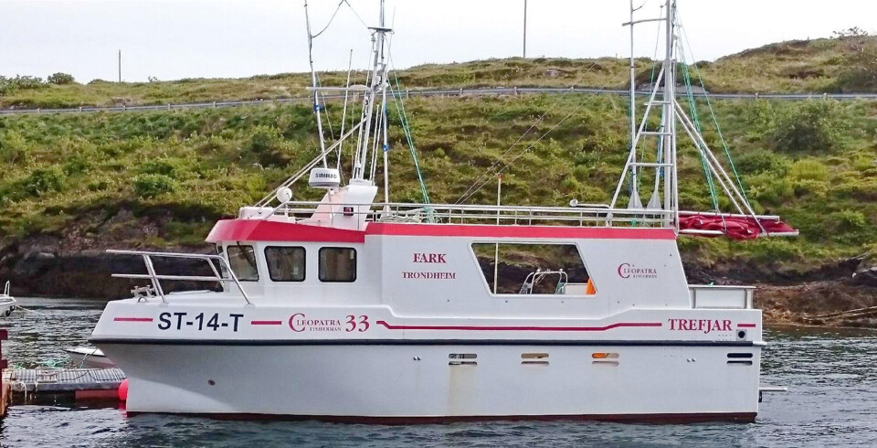 Denne Trefjar-sjarken, 'Bajas' har fisket suverent mest sjøkreps.