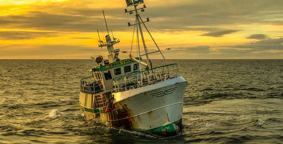 KONGSNEGL: 'Chris Tacha' er spesielt utrustet for teinefiske etter kongsnegl.