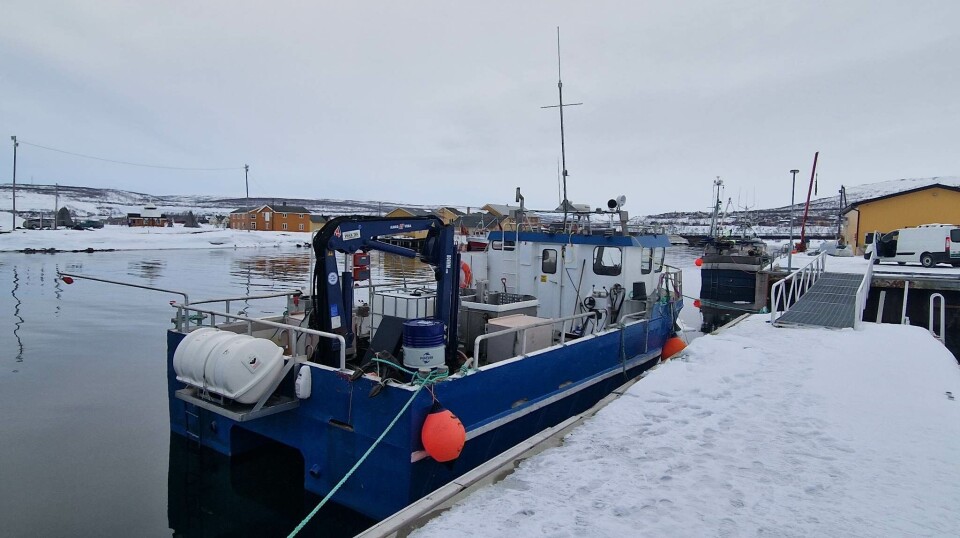 FERDIG RIGGET: Her er 'Polarstjerna' ferdig rigget og klar for fiske. FERDIG RIGGET: Her er 'Polarstjerna' ferdig rigget og klar for fiske.