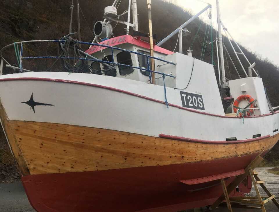 SNART KLAR FOR FISKE: «Fjordstraum» ble bygget ved Kåre Holthe & Sønner i 1981. SNART KLAR FOR FISKE: «Fjordstraum» ble bygget ved Kåre Holthe & Sønner i 1981.