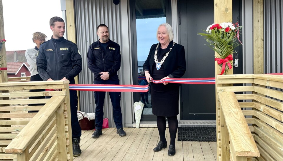 ÅPNET: Ordfører i Hasvik kommune, Eva Danielsen Husby.