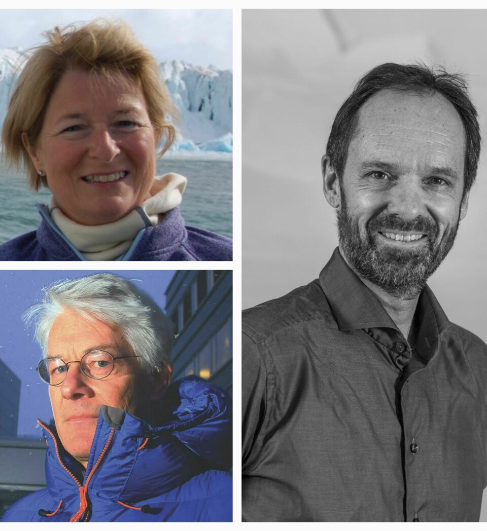 ARRANGØRER: Professor Anne Husebekk, direktør Senter for hav og Arktis Jan-Gunnar Winther (th) og professor Alf Håkon Hoel.