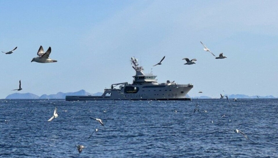 KV HARSTAD følger blåkveitefisket fra Røst til Tromsøflaket.