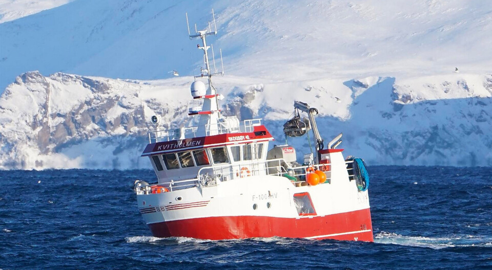 FLOTT SKOGSØYBÅT: Den flotte snurrevadbåten 'Kvitholmen' har fått ny eier og heter nå 'Mina'. FLOTT SKOGSØYBÅT: Den flotte snurrevadbåten 'Kvitholmen' har fått ny eier og heter nå 'Mina'.