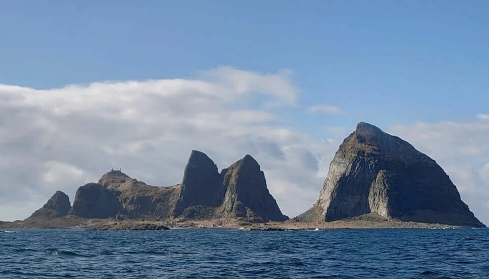 NY EIER: Fiskerihavna på øya Sanna i Træna er solgt.