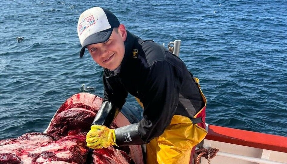 TREDJE SESONG: – Det var skipper Nils Jørgen «Bror» Nilsen som først spurte om jeg ville være med. Jeg syntes det hørtes moro ut, og i år har jeg hatt min tredje sesong, sier Jørgen Andreassen (23) fra Røst. Hjemme er han skipper på egen fiskebåt.