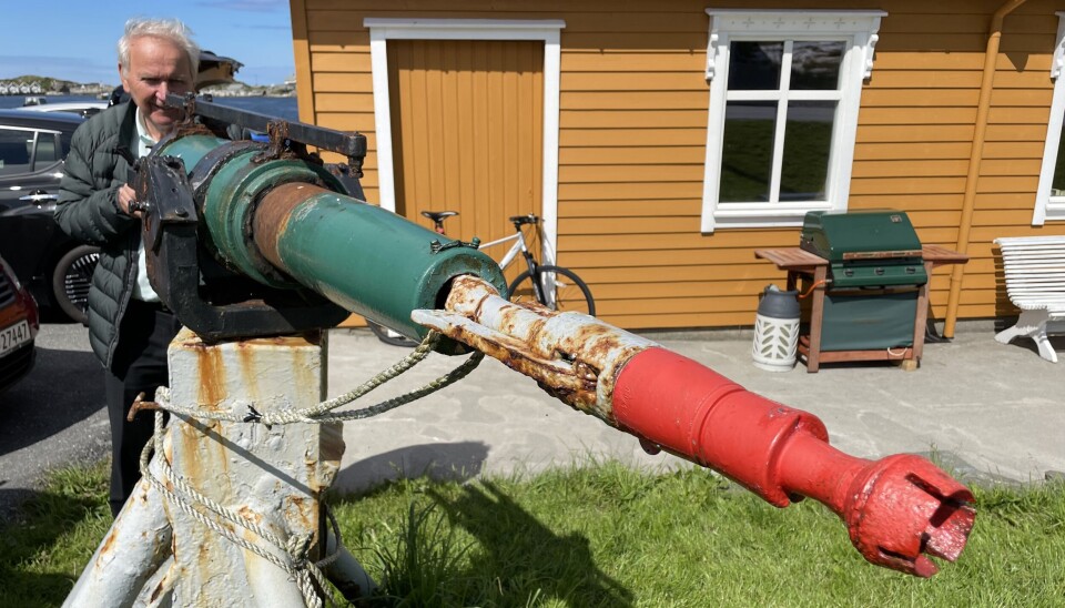 HESTEN OG SAGMUGGEN: Gamle kunster er langt fra glemt. – Men jeg skjøt sjelden selv, sier han.