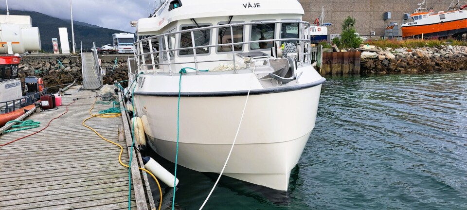 MS «Våje» hentet ut og straks klar for fiske