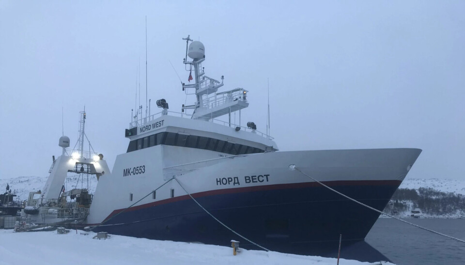 AVTALE: Den russiske tråleren «Nord Vest» i havn i Kirkenes ved en tidligere anledning. Bilde for illustrasjon. AVTALE: Den russiske tråleren «Nord Vest» i havn i Kirkenes ved en tidligere anledning. Bilde for illustrasjon.