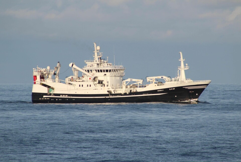 «Vendla» fikk sjette mest NVG-sild forrige uke med 1320 tonn.