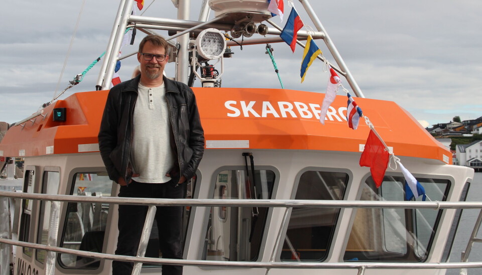 GLAD SKIPPER: – Vi har akkurat fått henne hjem til Båtsfjord. Det ser bra ut, sier reder Odd-Arne Harjo til Kystmagasinet.