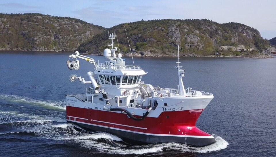HISTORISK: Det 290 tonn tunge skroget var det tyngste løftet som er gjort hos verftet GOT Marine når det ble sjøsatt rett før jul i fjor, melder verftet.