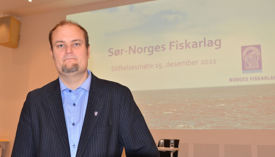 GLEDER SEG: – Vi i Sør-Norges Fiskarlag ønsker å være en organisasjon som favner alle, både mannskap og fartøyeiere, fra små fartøy til de store havgående fartøyene, sier Terje Eriksen, leder Sør-Norges Fiskarlag.