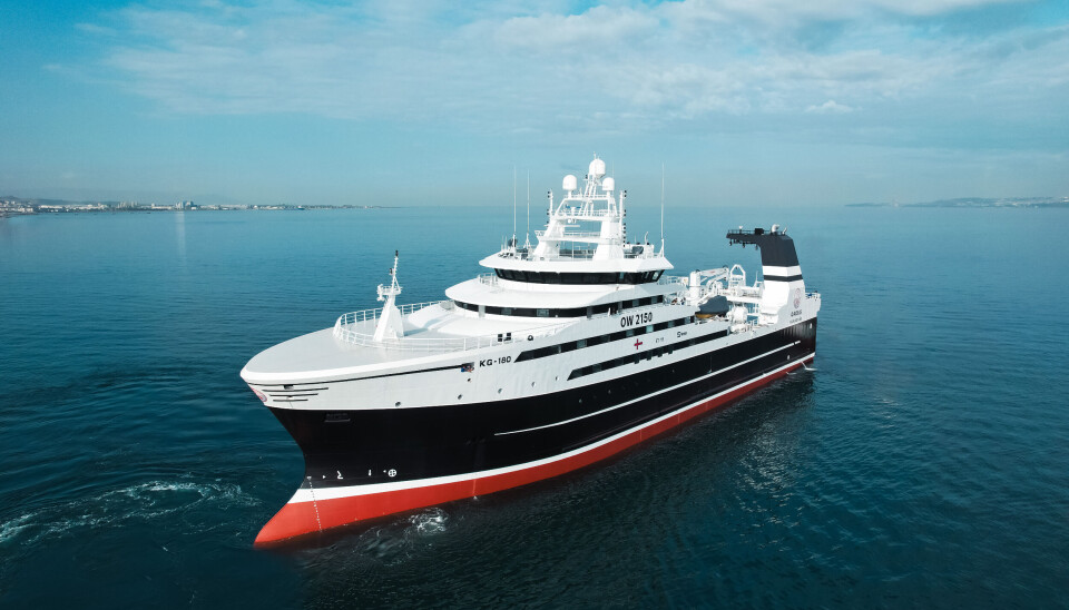 ISKLASSET: «Gadus» er bygget i samsvar med isklasse-reglene, noe som betyr at den er i stand til effektiv tråling i isete og arktiske farvann, opplyser Tersan