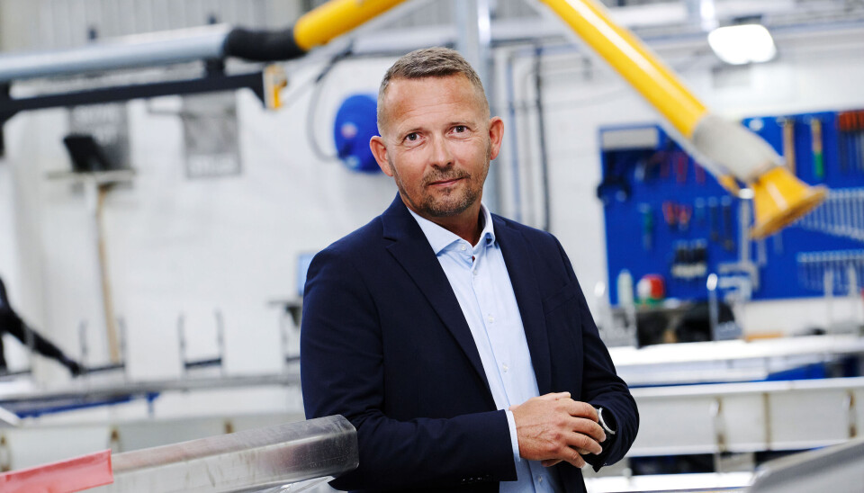 GLAD: Johan Schwerin gleder seg til å ta fatt på ny jobb hos Carsoe.