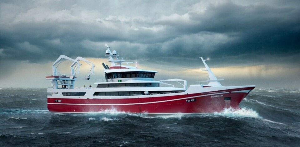 NYBYGG: Kontrakten er inngått med Myklebust Verft, og innebærer leveranse av avansert nøkkelutstyr og tjenester til den nye pelagiske tråleren til det skotske rederiet, melder MMC First Process.