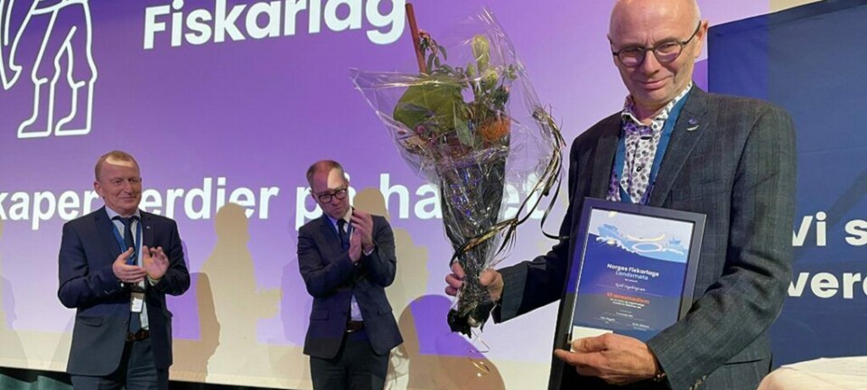 Ingebrigtsen adlet av Norges Fiskarlag