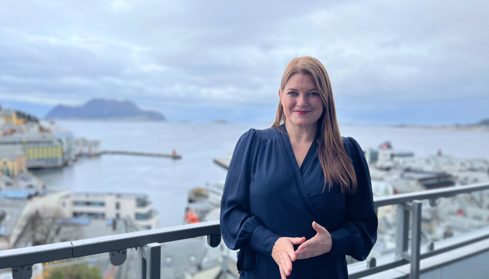 TIL LONDON: Fiskeri- og havminister Cecilie Myrseth (Ap).