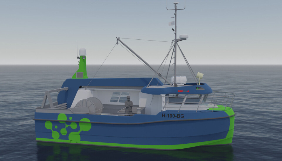 SISTE NYTT: Den nye båten får navnet «Karoline 2». Fartøyet skal være ferdig høsten 2024, opplyser verftet.