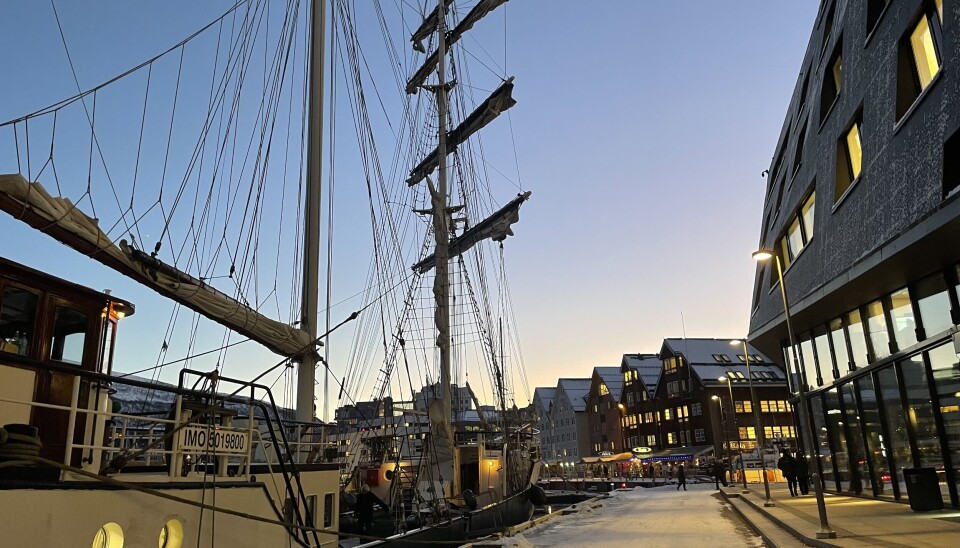 TROMSØ: Fiskarlaget Nord sitt kontor, midt i Tromsø sentrum.
