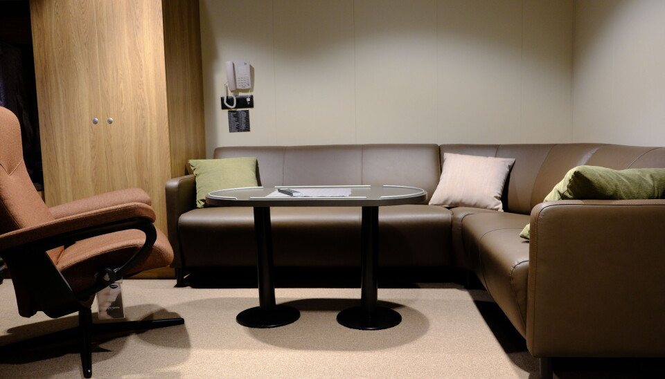 Innredningen er levert av Maritime Montering