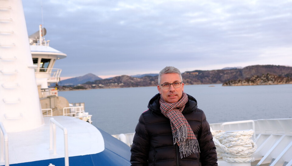 Daglig leder i Liegruppen, Bjarne Haldorsen.