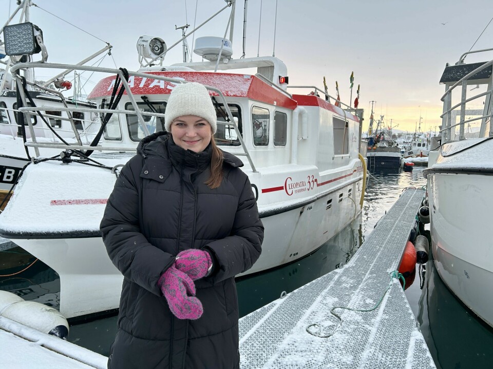 Fiskeri- og havminister Cecile Myrseth.