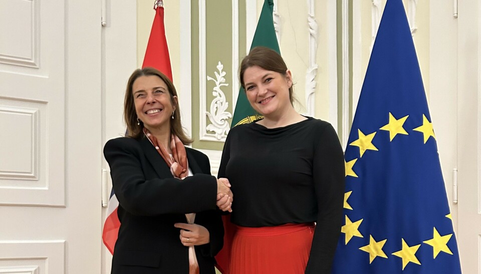 PORTUGAL: Fiskeri- og havministeren hadde politisk møte med den portugisiske statssekretær for fiskeri, Teresa Coelho.