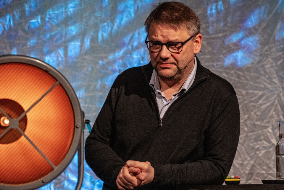 Jonny Berfjord, administrerende direktør i Norges Sildesalgslag på YoungFish-konferansen i Bergen 2024.