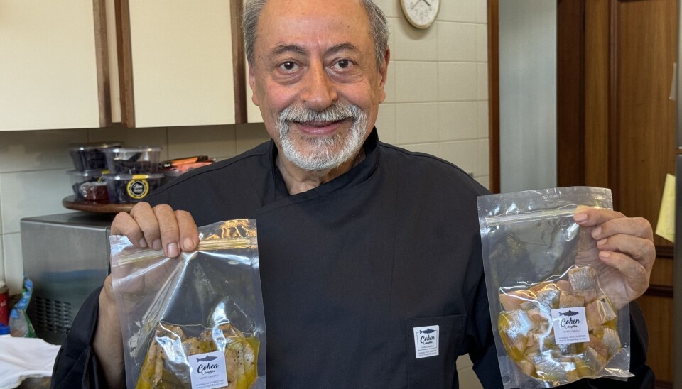 Aba Cohen fra Brasil lager velsmakende silderetter av norsk sild.