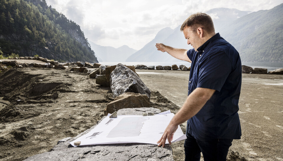 CEO under prosjektering av et landbasert anlegg som Hofseth jobber med. Hofseth er en av tre finalister til Eksportprisen. Hofseth finalist