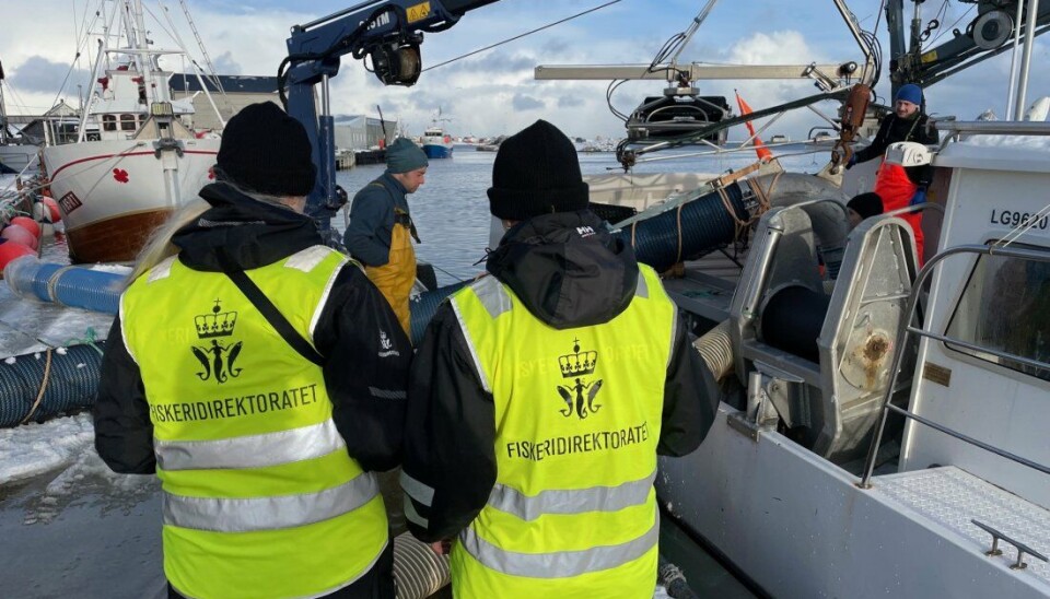 Fiskerikontroll.