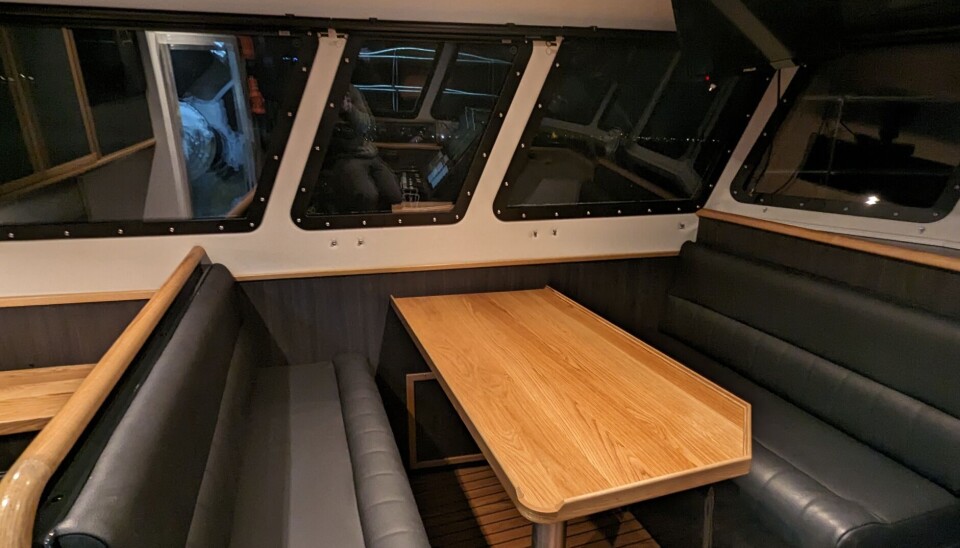 SITTEGRUPPE i rorhuset i lekkert design.
