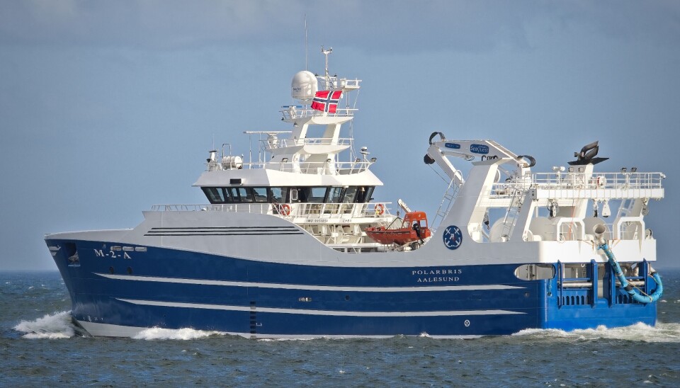 Nye ”Polarbris” er overlevert til rederiet med samme navn. Fartøyet er bygd ved Karstensens Skibsværft i Danmark.