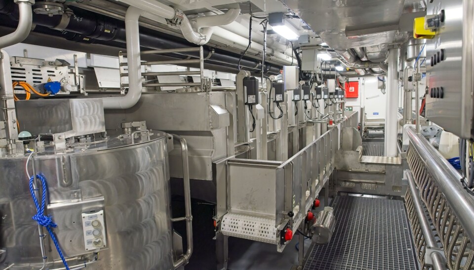 Hele fabrikklinjen er spesialdesignet og levert av Steel Tech.